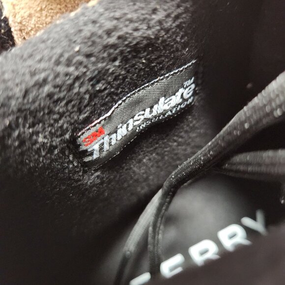 Sperry Mens Ice Breaker Boots Tan/Blk Size 8.5 US Waterproof All-Weather - Picture 11 of 16